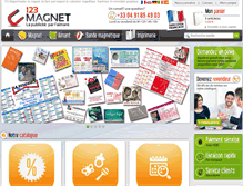 Tablet Screenshot of 123-magnet.com